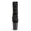 Pleaser - FLAMINGO80024 Bottes de plateforme, Pole dance chaussures - Chaussures de pole dance - Noir Product image